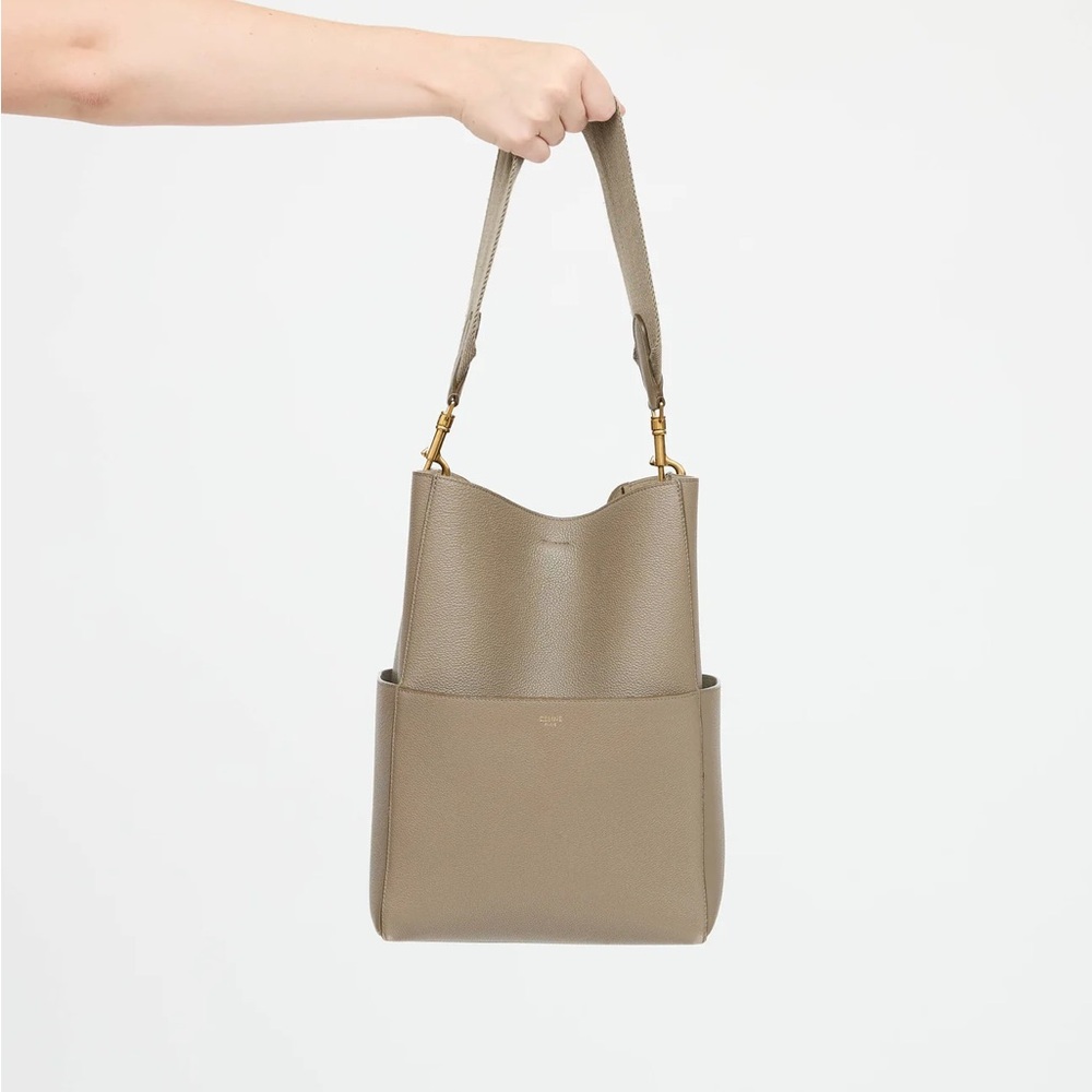 Celine Sangle Bag in Taupe